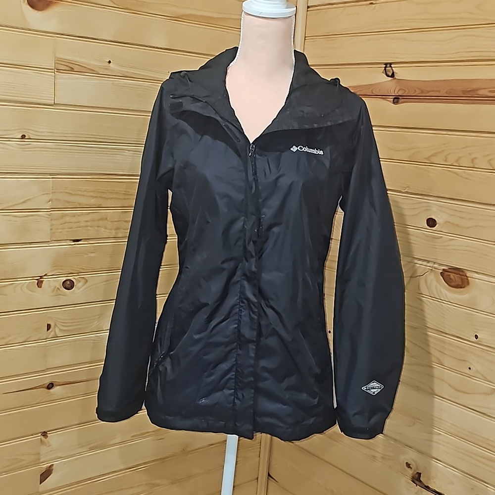 Columbia Sportswear Black Omni-Tech Windbreaker Size Small